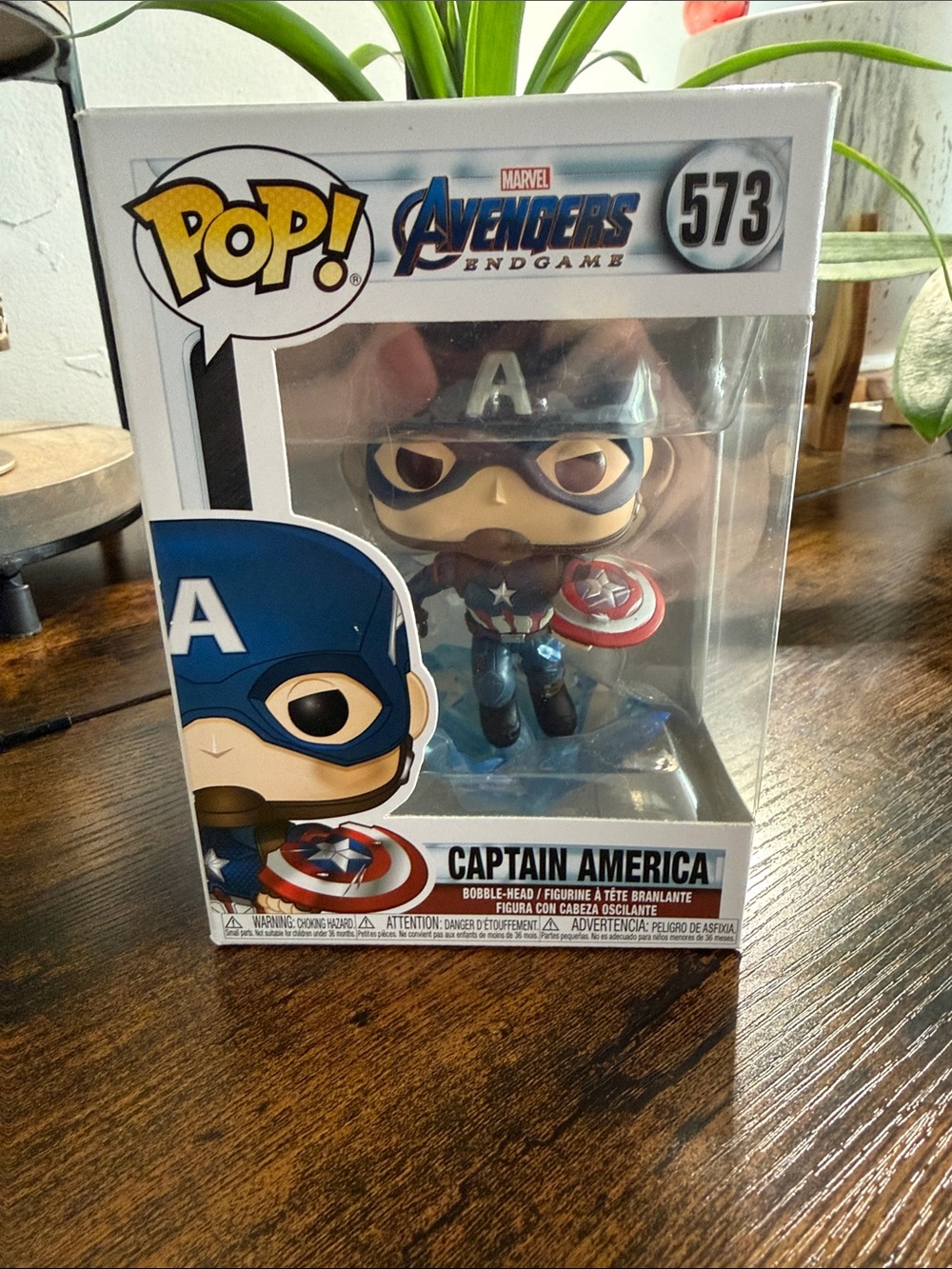 Marvel Captain America Pop! Figure - Blue, Red, White